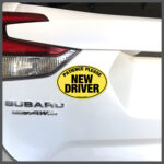 Patience Please: New Driver Car Magnet