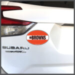 NFL Cleveland Browns #Browns Decal or Car Magnet
