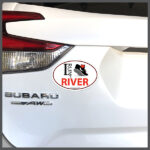 IRun4 Runs4Me Fundraiser Custom Car Magnet
