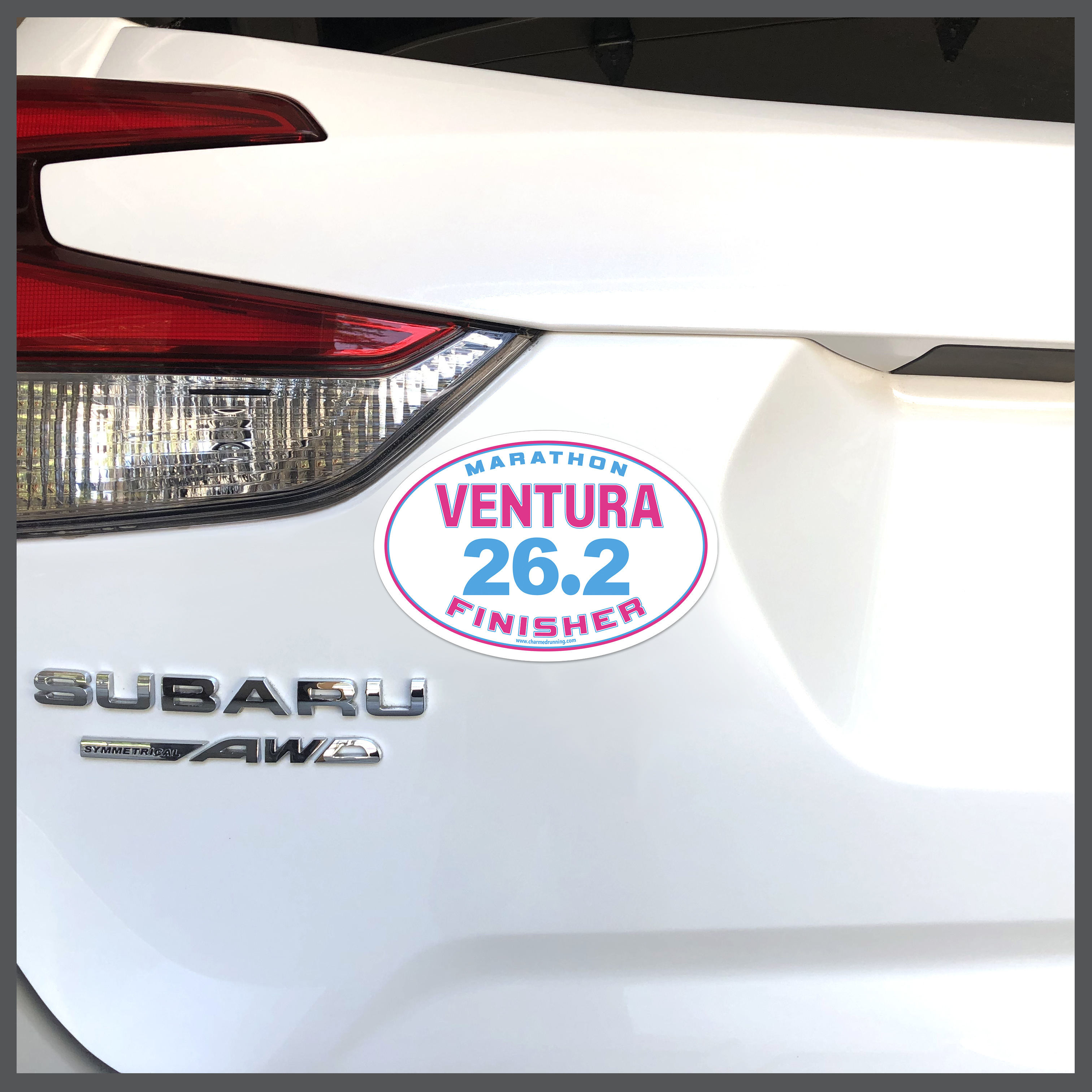 Ventura Marathon 26.2 Finisher Car Magnet